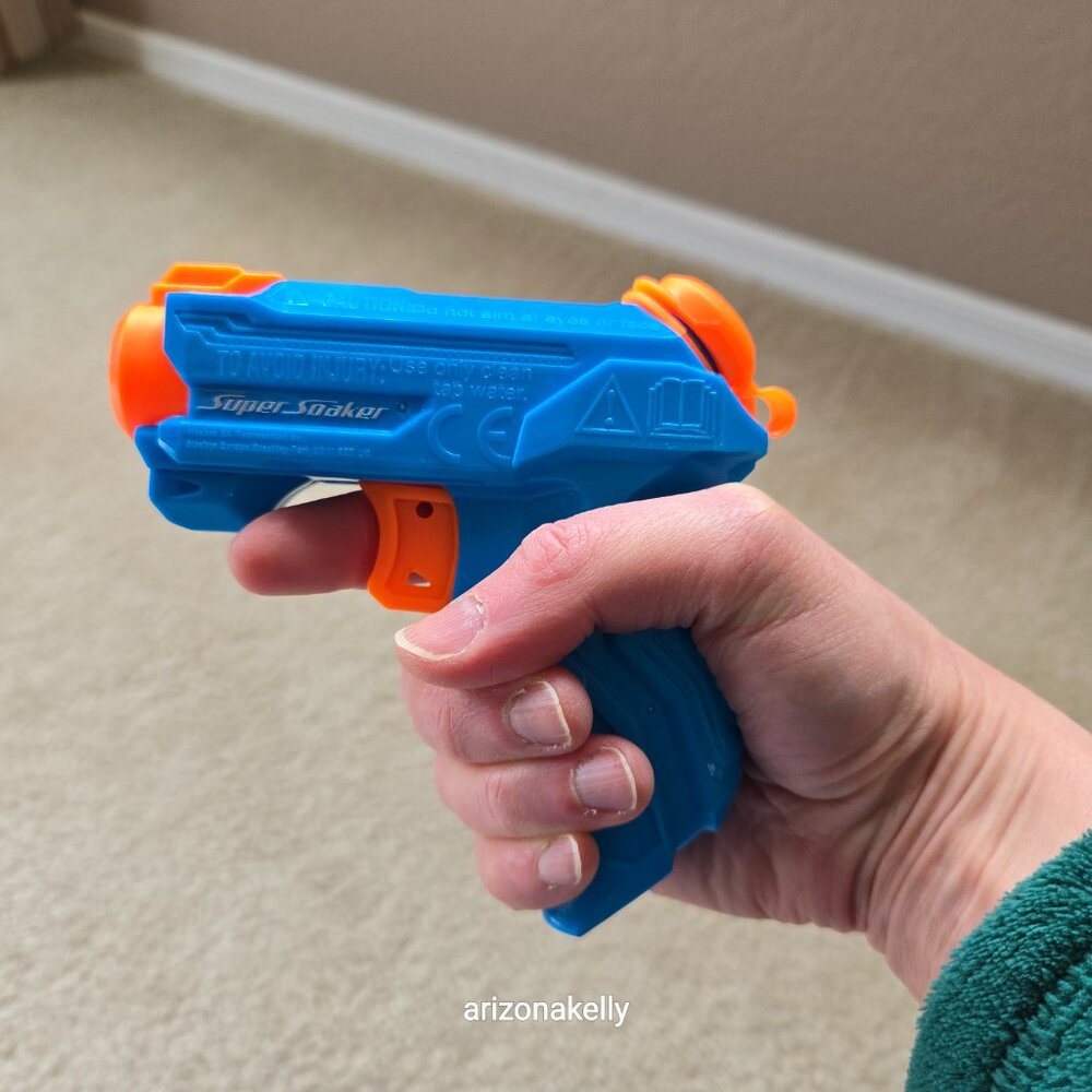 Nerf Super Soaker Zip Fire 6 BLUE Waterguns - Picture 2 of 6